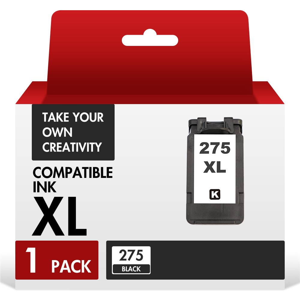 275XL Black Color Ink Cartridge Replacement for Canon 275 276 TR4723 TS3722 3720