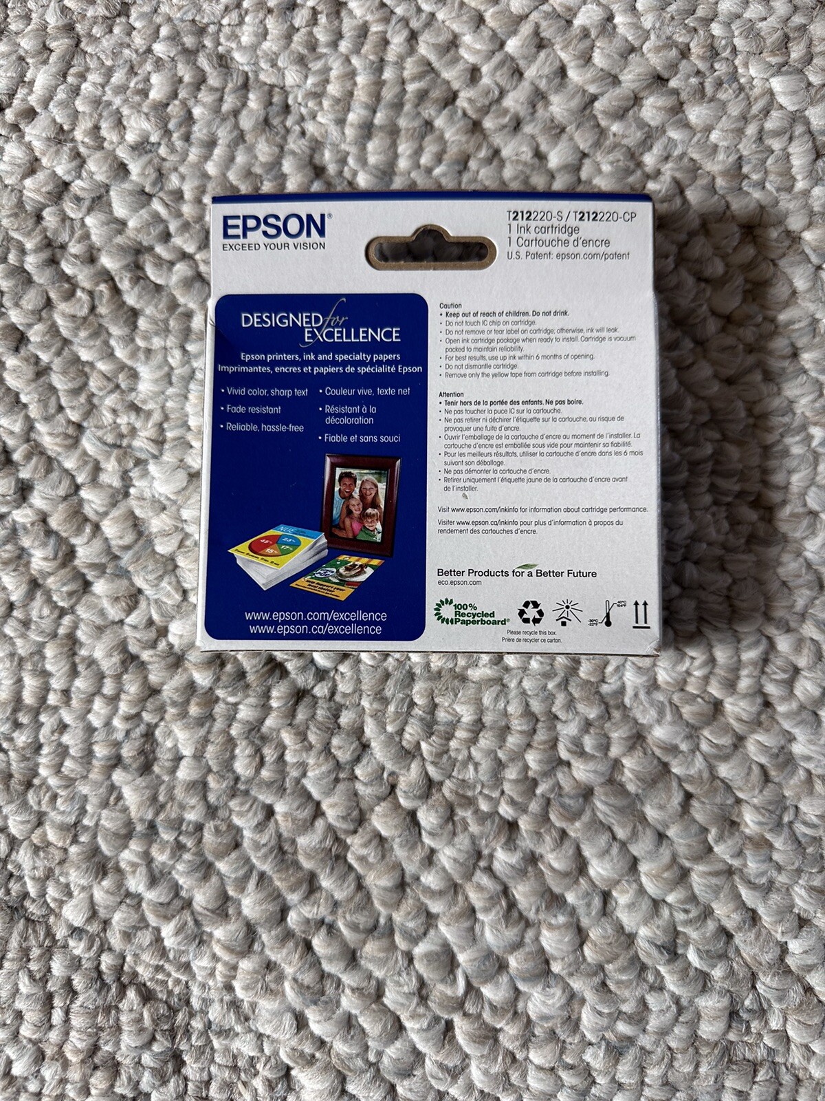 Genuine Epson 212 Yellow Cartridge for XP-4100 XP-4105 WF-2830 WF-2850