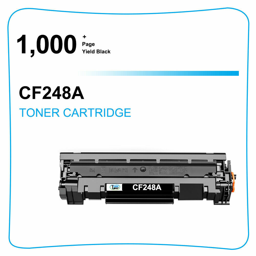 2PK CF248A 48A Toner Cartridge For HP LaserJet M15 M15w M28a M28w M29w M16w M31w