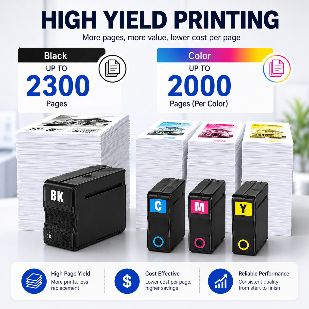 712XL Ink Cartridges Compatible for HP DesignJet T210 T230 T630