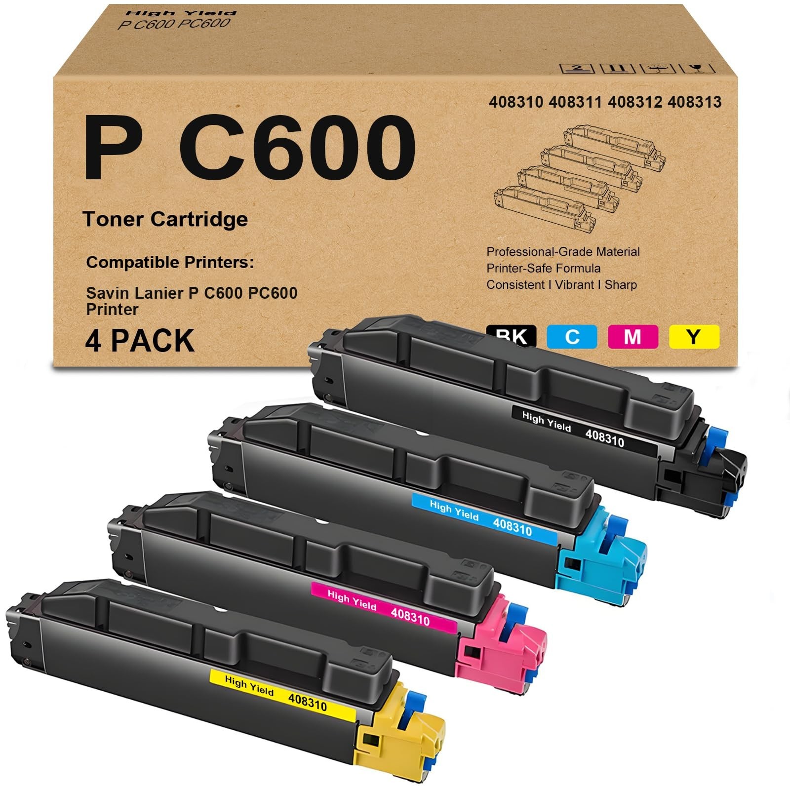 PC600 P C600 Toner Cartridge Replacement for Ricoh
