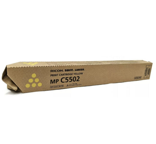 Ricoh MP C5502 Yellow Toner Cartridge (841752)