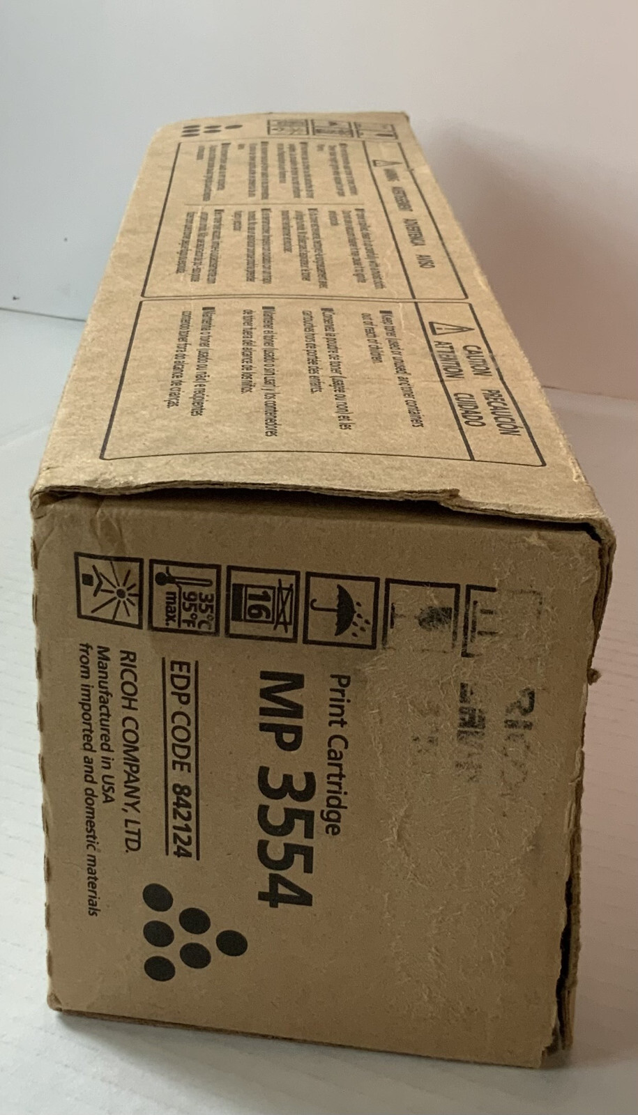 Genuine OEM Richof MP 3554 Black Print Cartridge