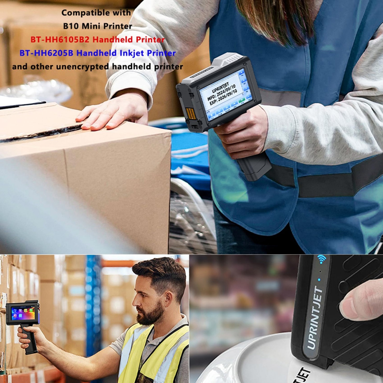 42ml Black Ink Cartridge – Fast Dry Replacement for Handheld & Batch Code Printe