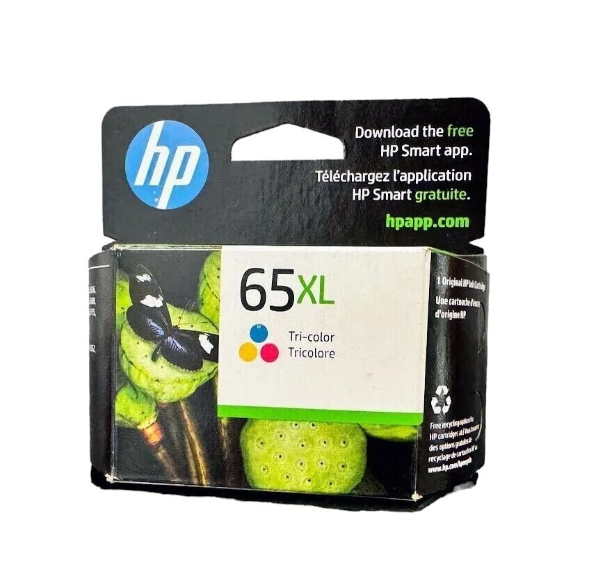 NEW HP 65XL N9K03AN Tri-color Ink Cartridge OEM Genuine EXP 2026 NEW SEALED
