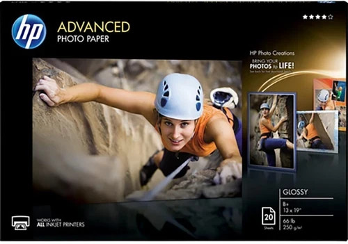 HP Advanced Photo Paper CR696A Glossy 13×19 A3+ 66 lb 20 Sheets Sealed New