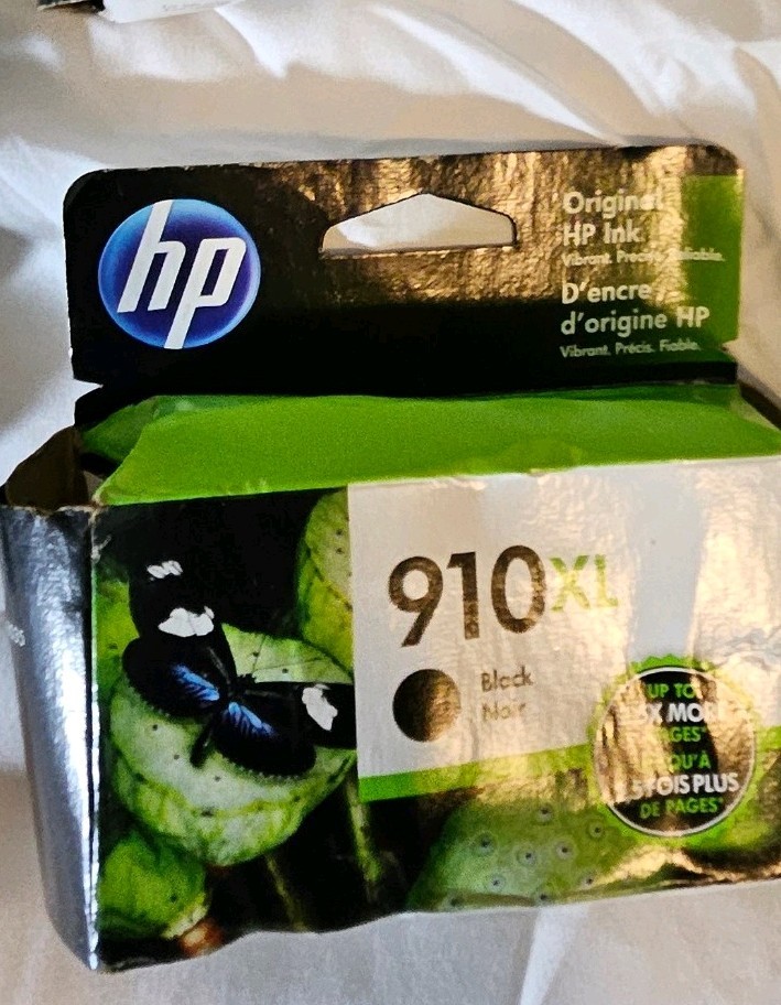 Is An HP 910XL High-Yield Black Ink Cartridge (Model 3YL65AN).IT Is New Sealed