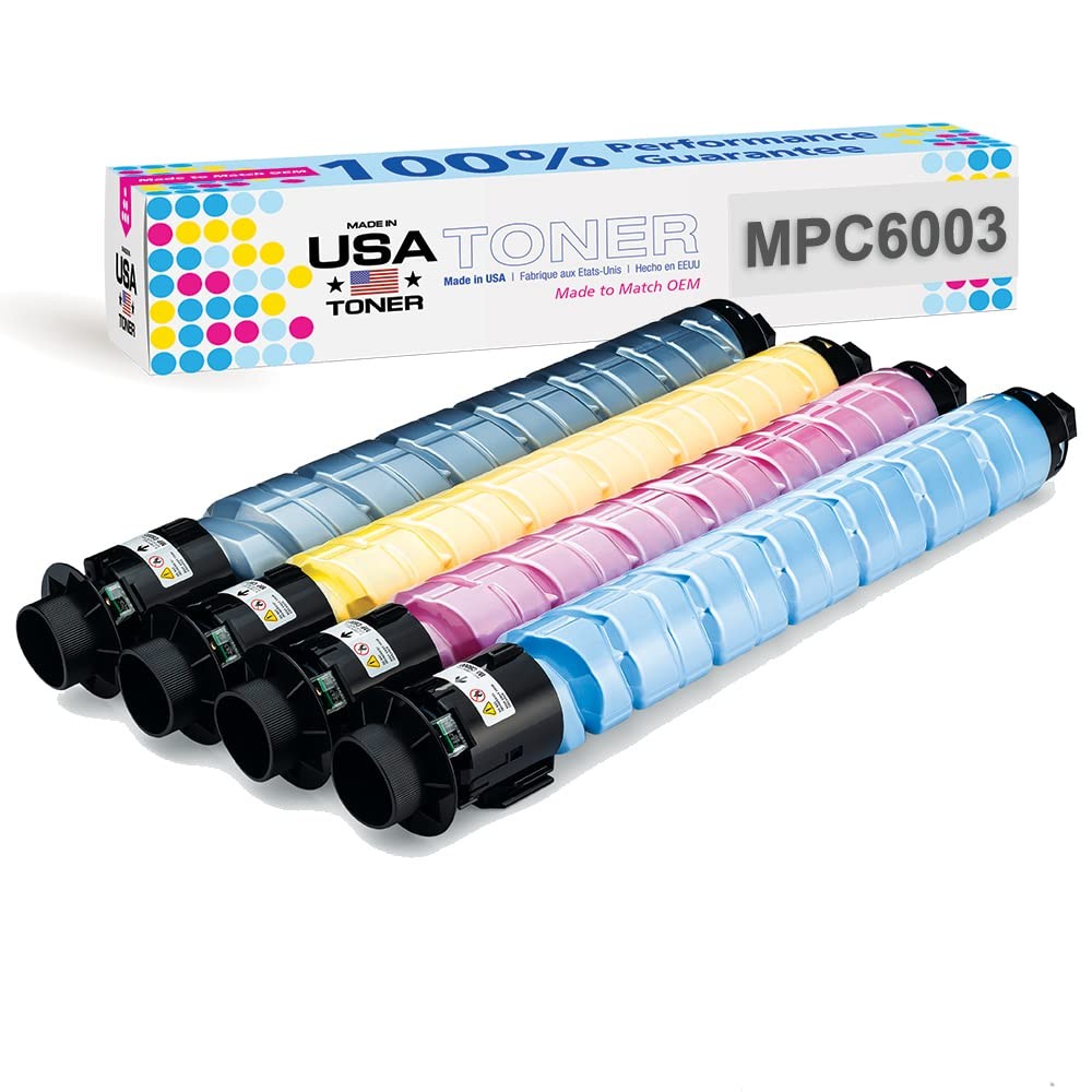 MADE IN USA TONER Compatible Replacement for Ricoh MP C6003 MP C4503 MP C5503 MP