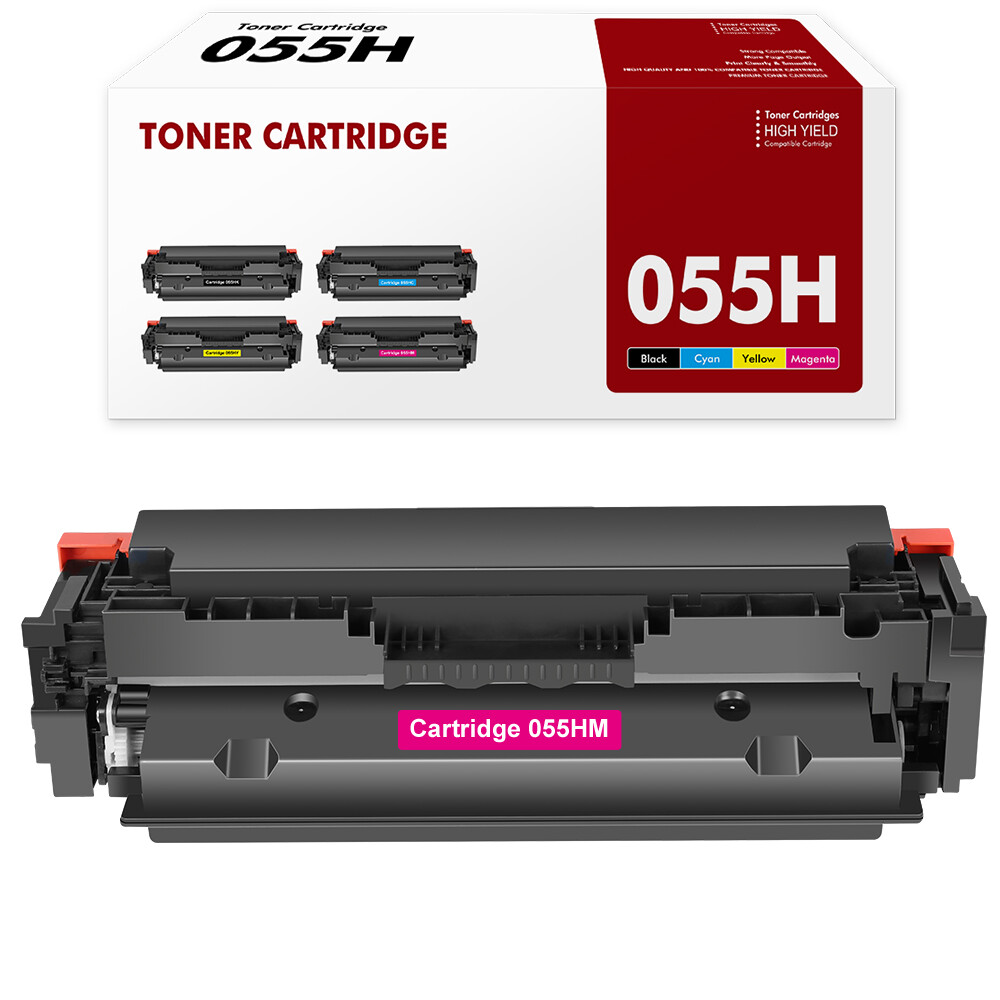 Magenta 055H Toner With Chip Compatible With Canon imageCLASS MF743CDW LBP664CX