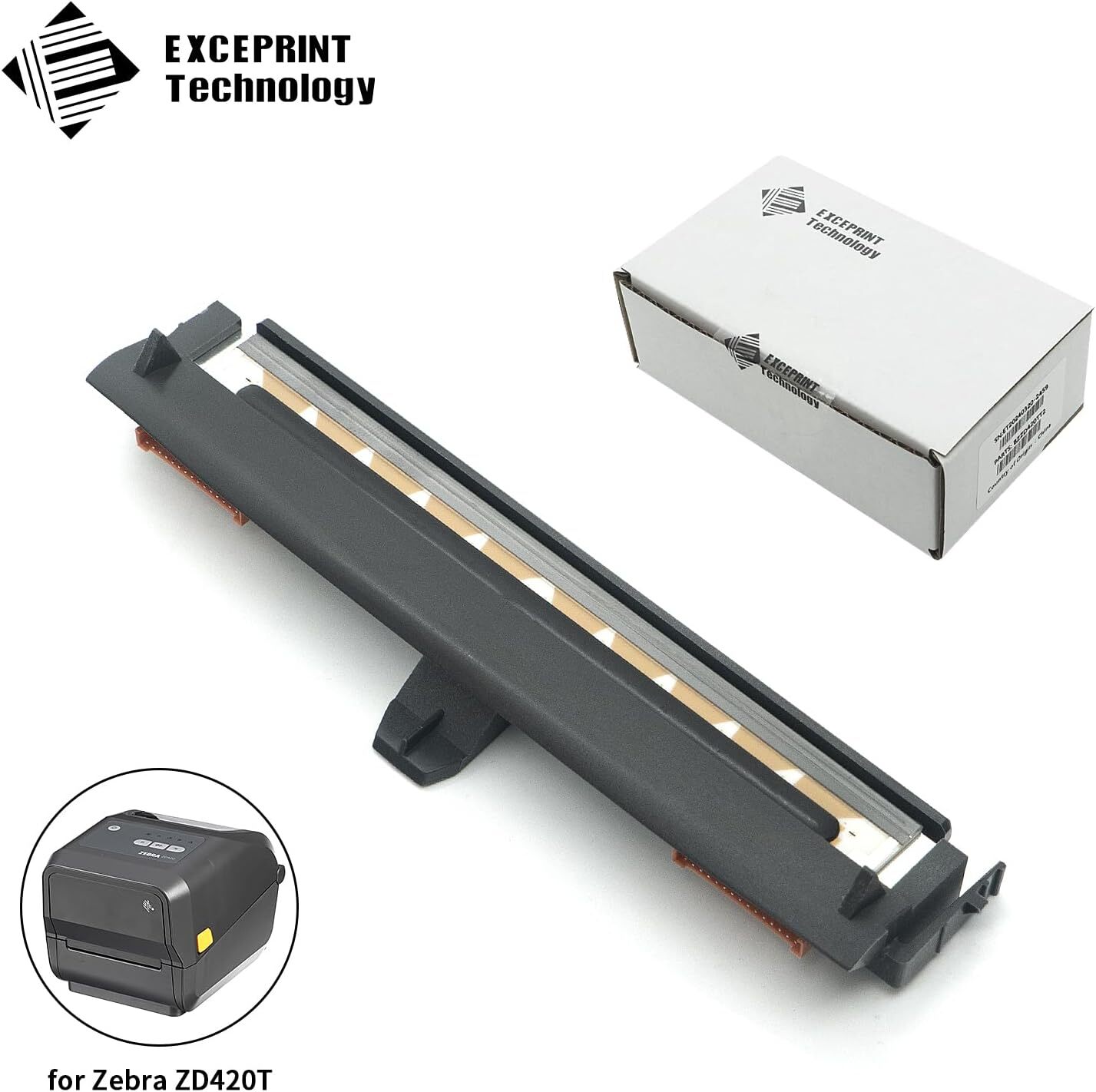 NEW Printhead for Zebra ZD420T ZD620T ZD621T Thermal Printer 203dpi P1080383-226