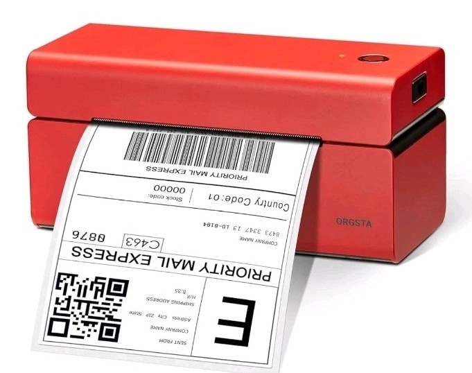 ORGSTA T001-Plus Bluetooth 4×6 Thermal Label Printer for Shipping & Labels