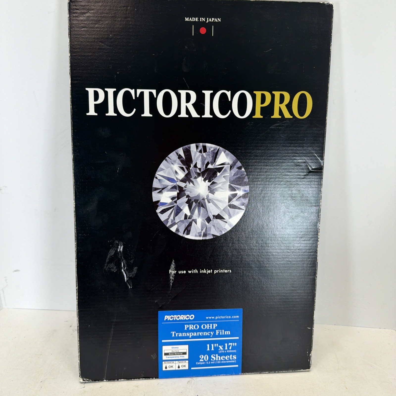 Pictoriaopro 11×17 20 Sheets Of Pro OHP Transparency Paper
