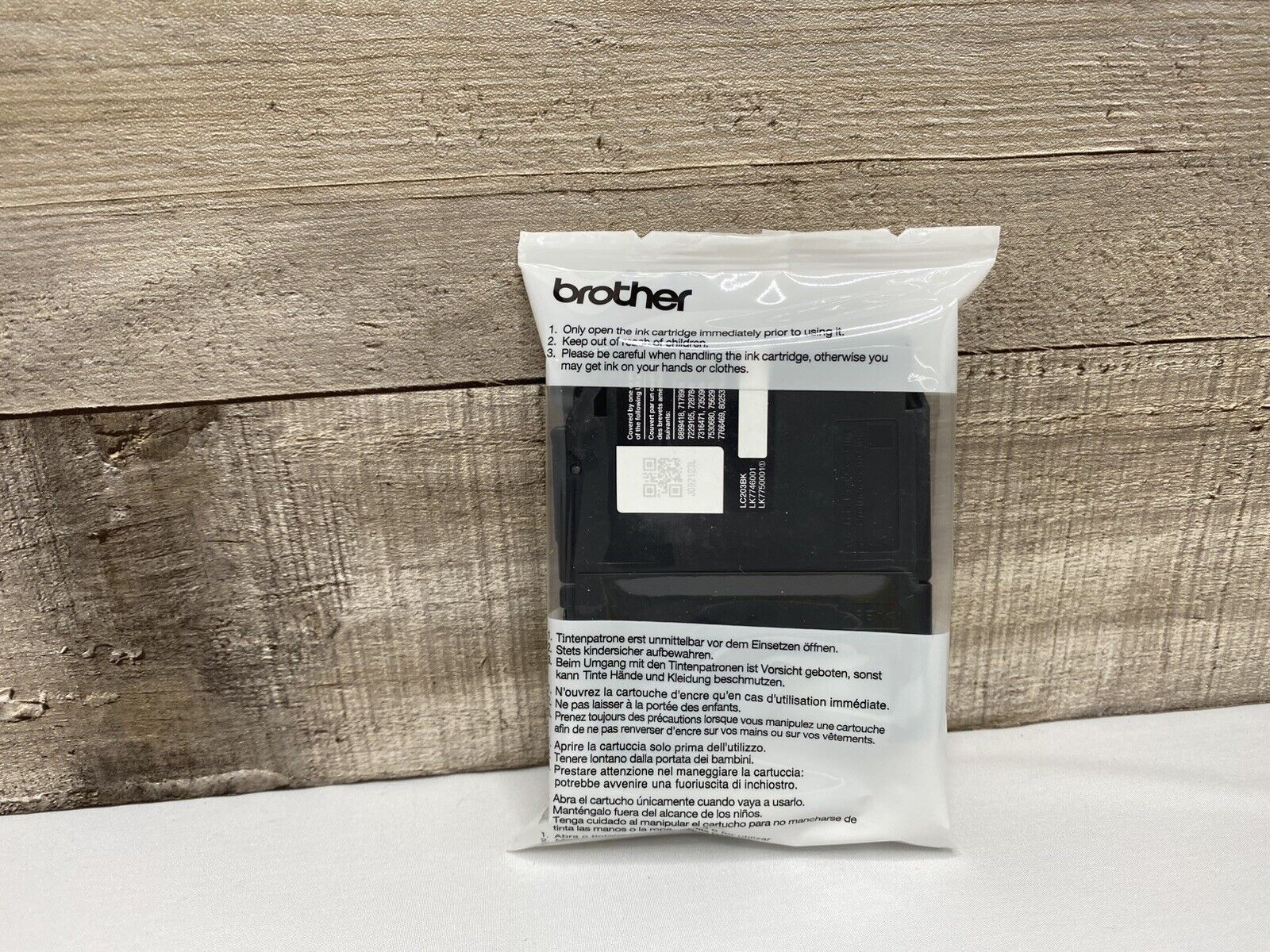 Genuine Brother LC203BK XL Black High Yield Ink Cartridge Exp 09/2024