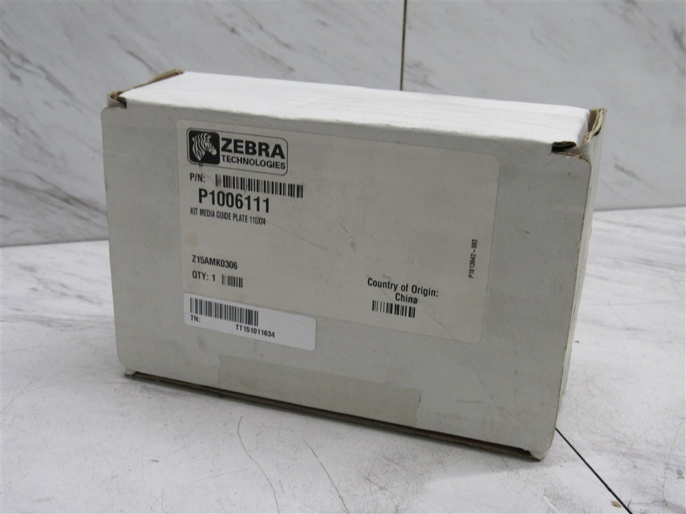 NEW Zebra OEM P1006111 110XI4 UPPER MEDIA GUIDE SNAP PLATE FREE SHIP from USA!