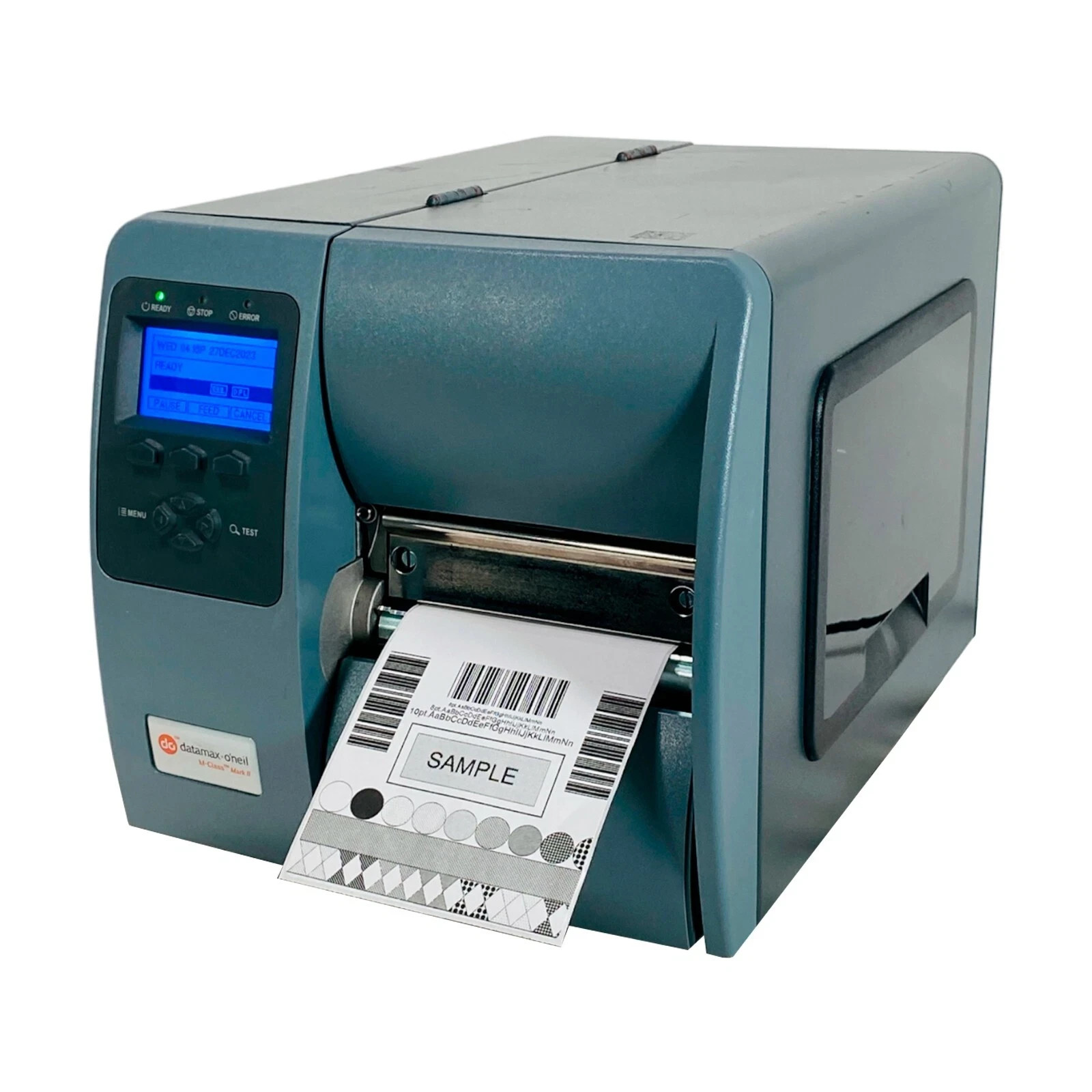 TESTED Datamax DMX-M-4308 Direct Thermal Barcode Label Printer 300dpi LAN USB