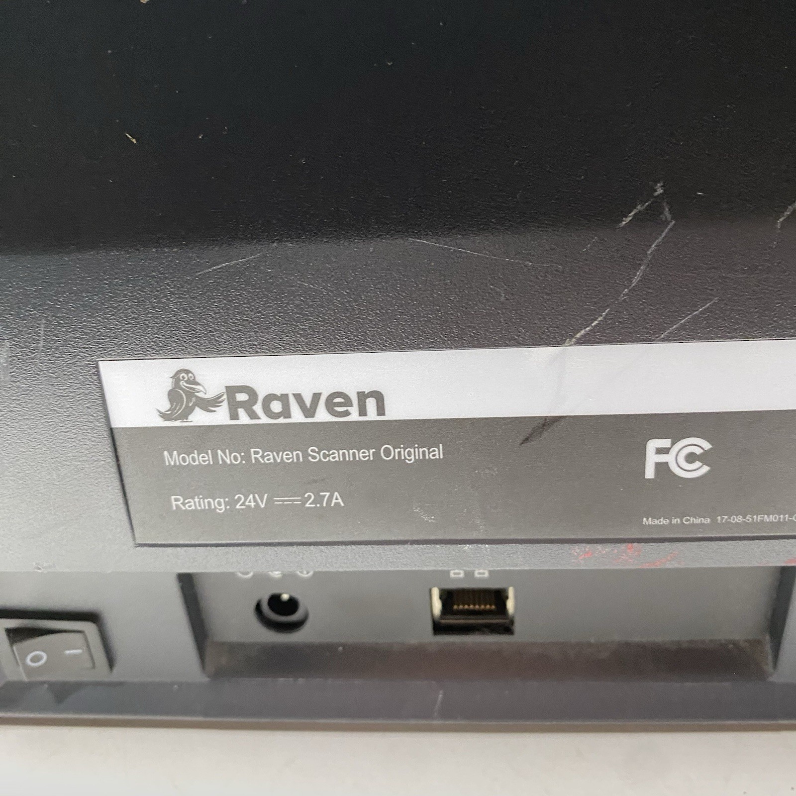 Raven Scanner Original Used Scanner Only No Cords Or Accessories Scratches