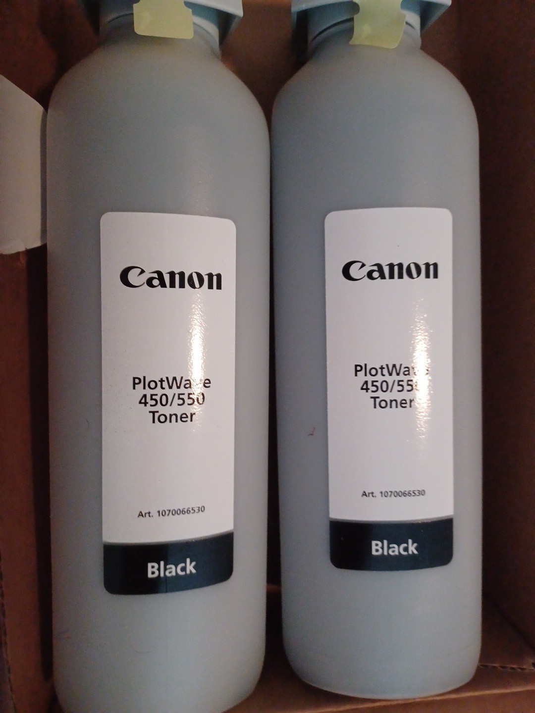 New Genuine Canon Oce PlotWave 450 / 550 Toner (2) Waste Bottle (1) 1070066530