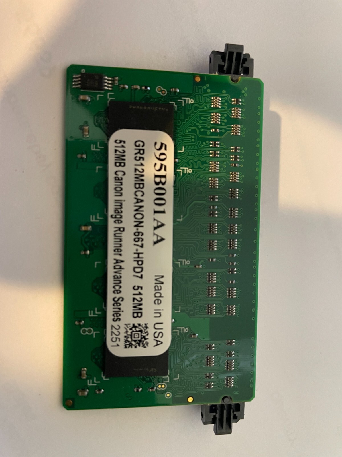 595B001AA Canon 512MB TYPE D Copier Memory (Gigaram)