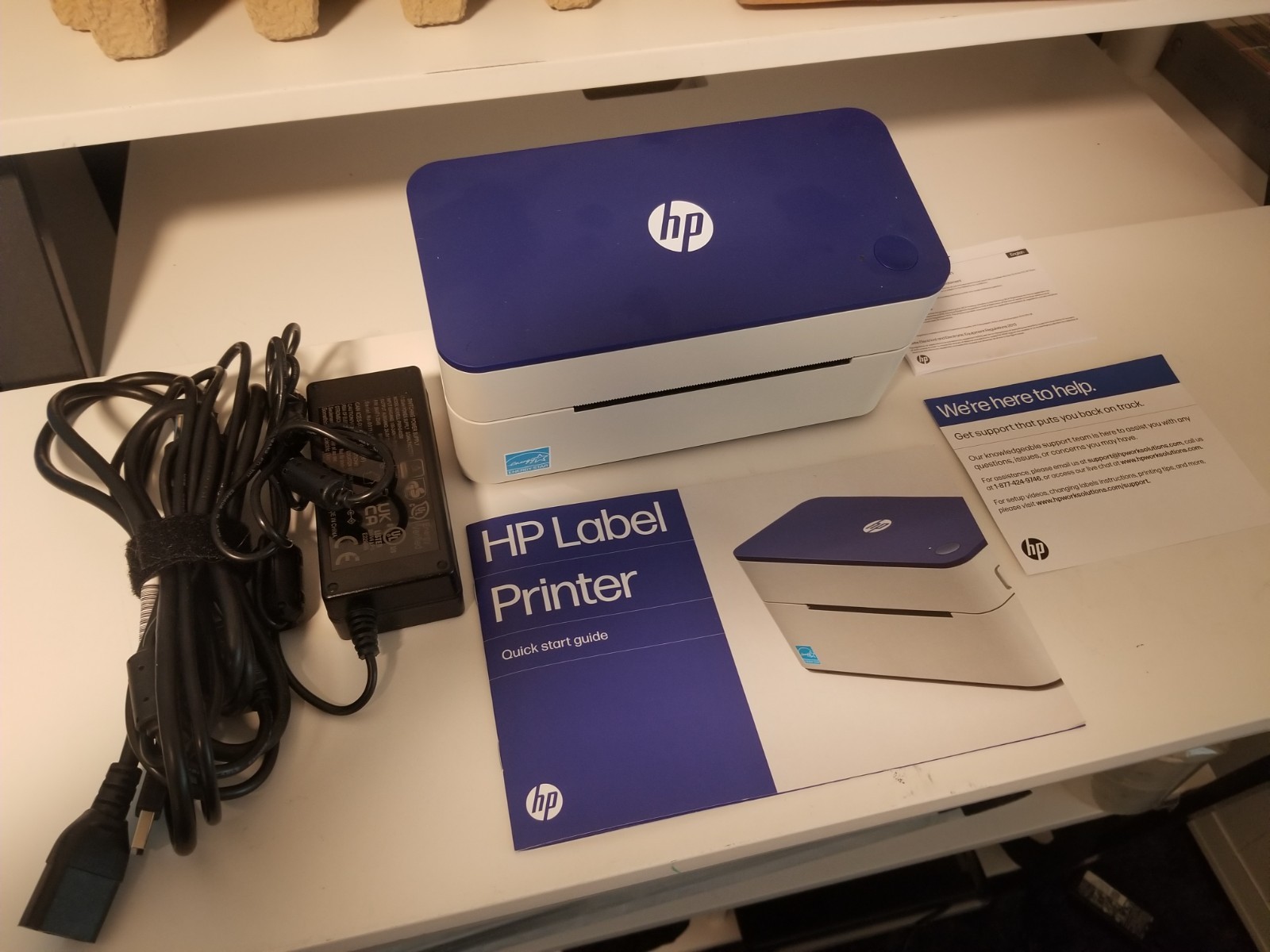 HP Direct Thermal Label Printer KE100 USB, Shipping, Barcode, & More