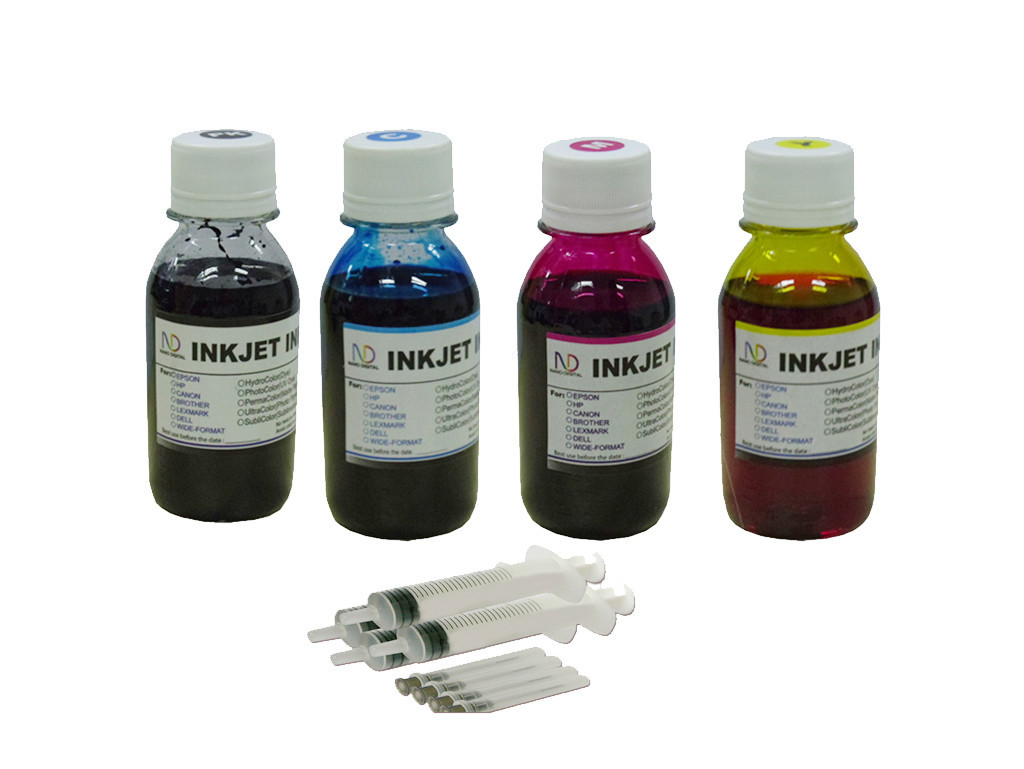 4 x 100Ml Bulk Ink Refill for All printer cartridge