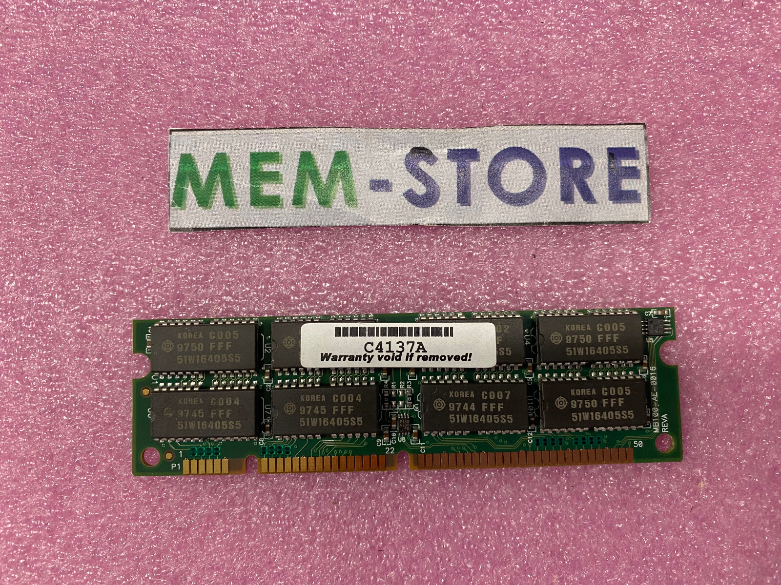 C4137A-MB 16MB Memory for HP LaserJet 1100, 1100 Se, 1100 Xi 1100A Xi printers