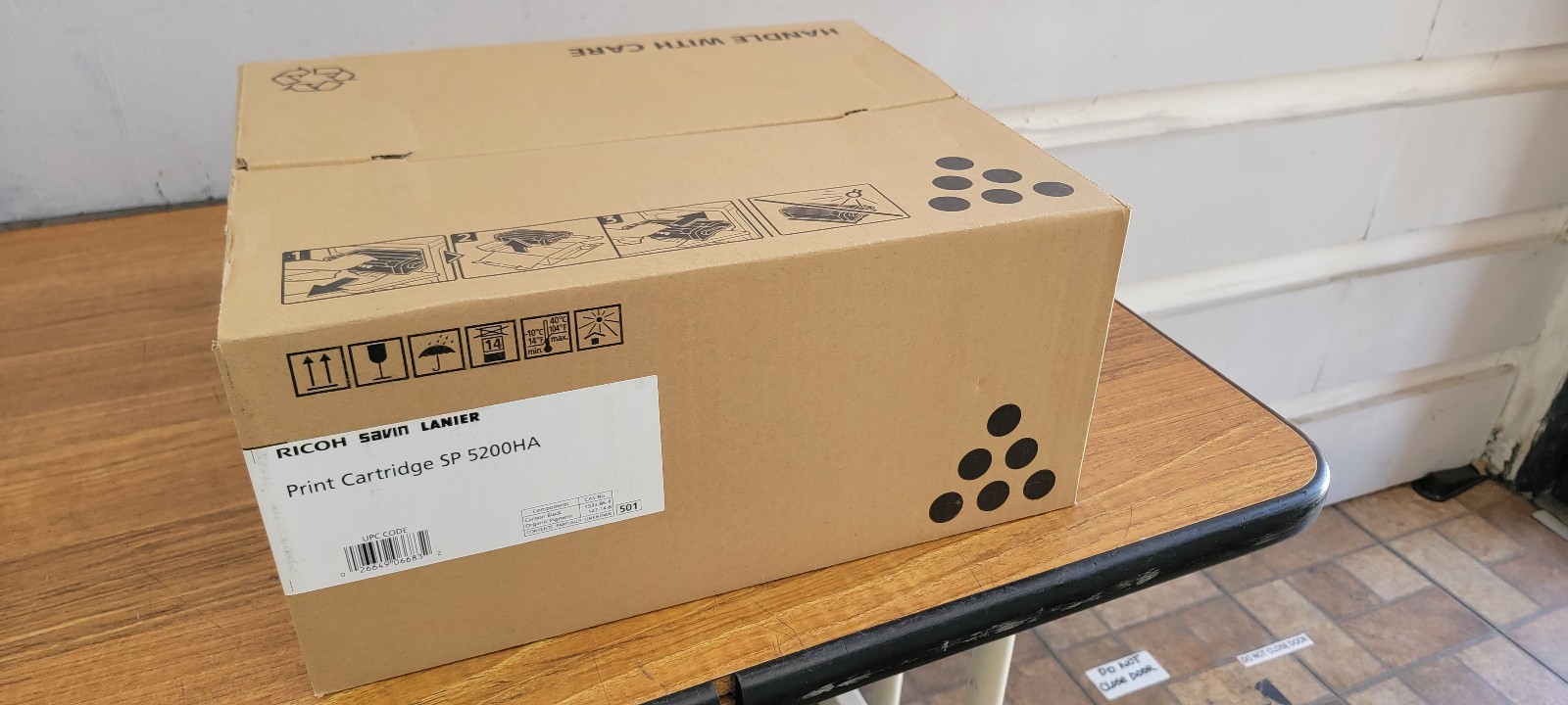 Ricoh SP 5200HA 406683 Genuine Toner – Black