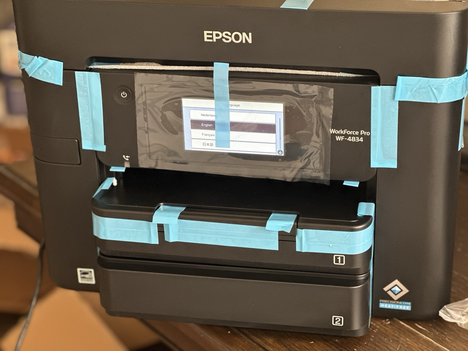 EPSON Workforce Pro WF-4834 High speed/capacity printer for business. 