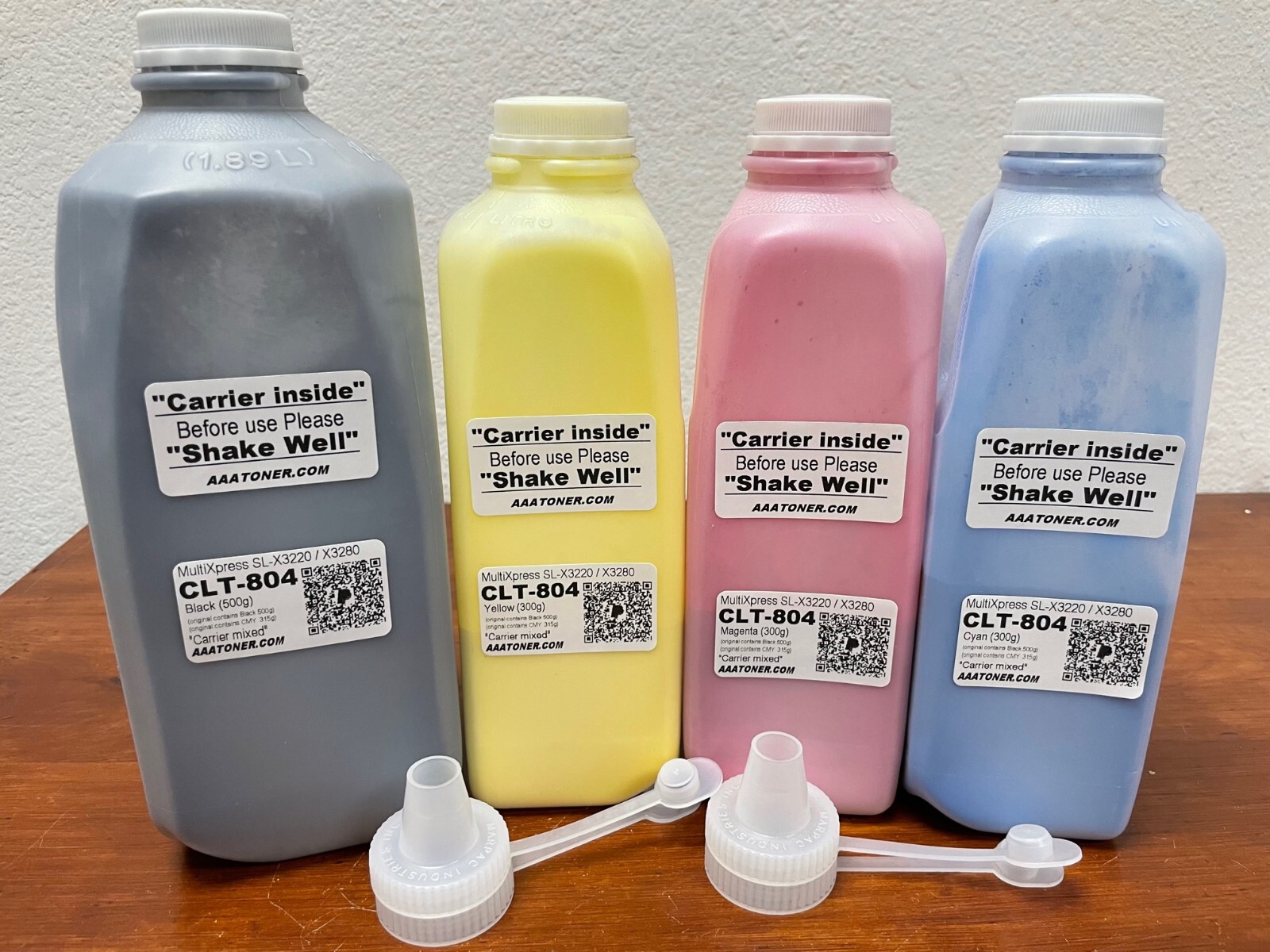 4 Toner Refill for Samsung MultiXpress SL-X3220, SL-X3280 NR (REFILL ONLY) (804)