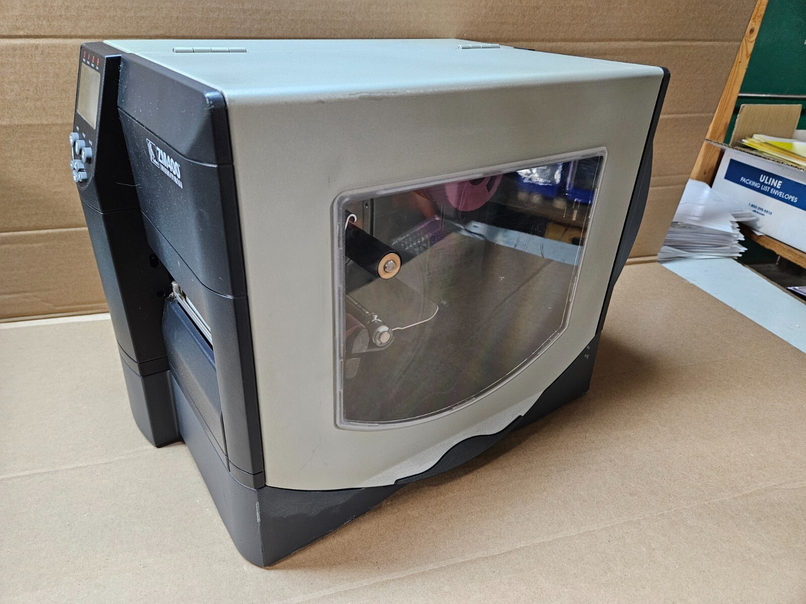 Zebra ZM400 Thermal Transfer Label Printer Ethernet USB Serial FULLY TESTED