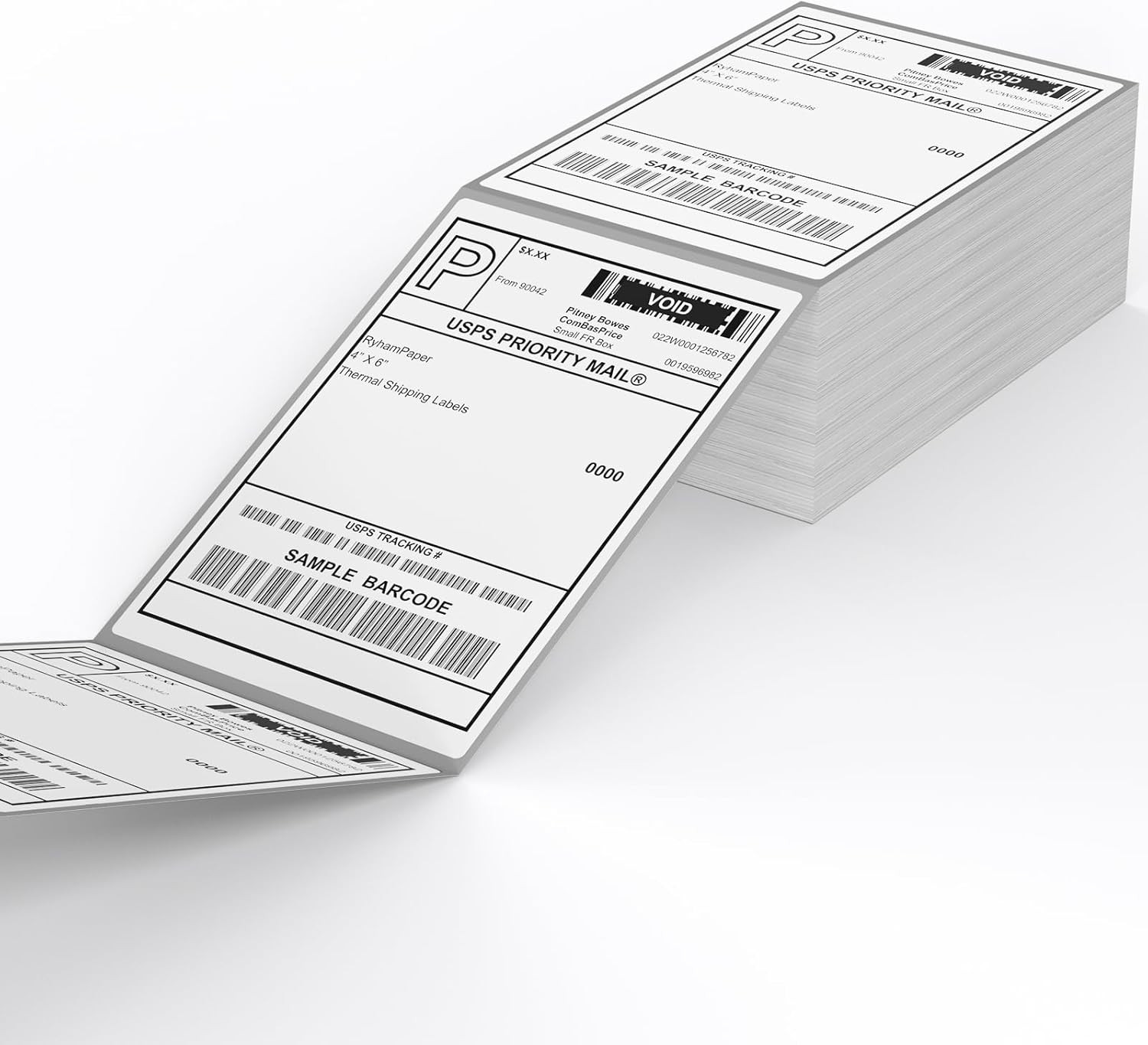 Direct Thermal Label-Shipping Label 4X6- Thermal Printer Sticker For Rollo,Nelko