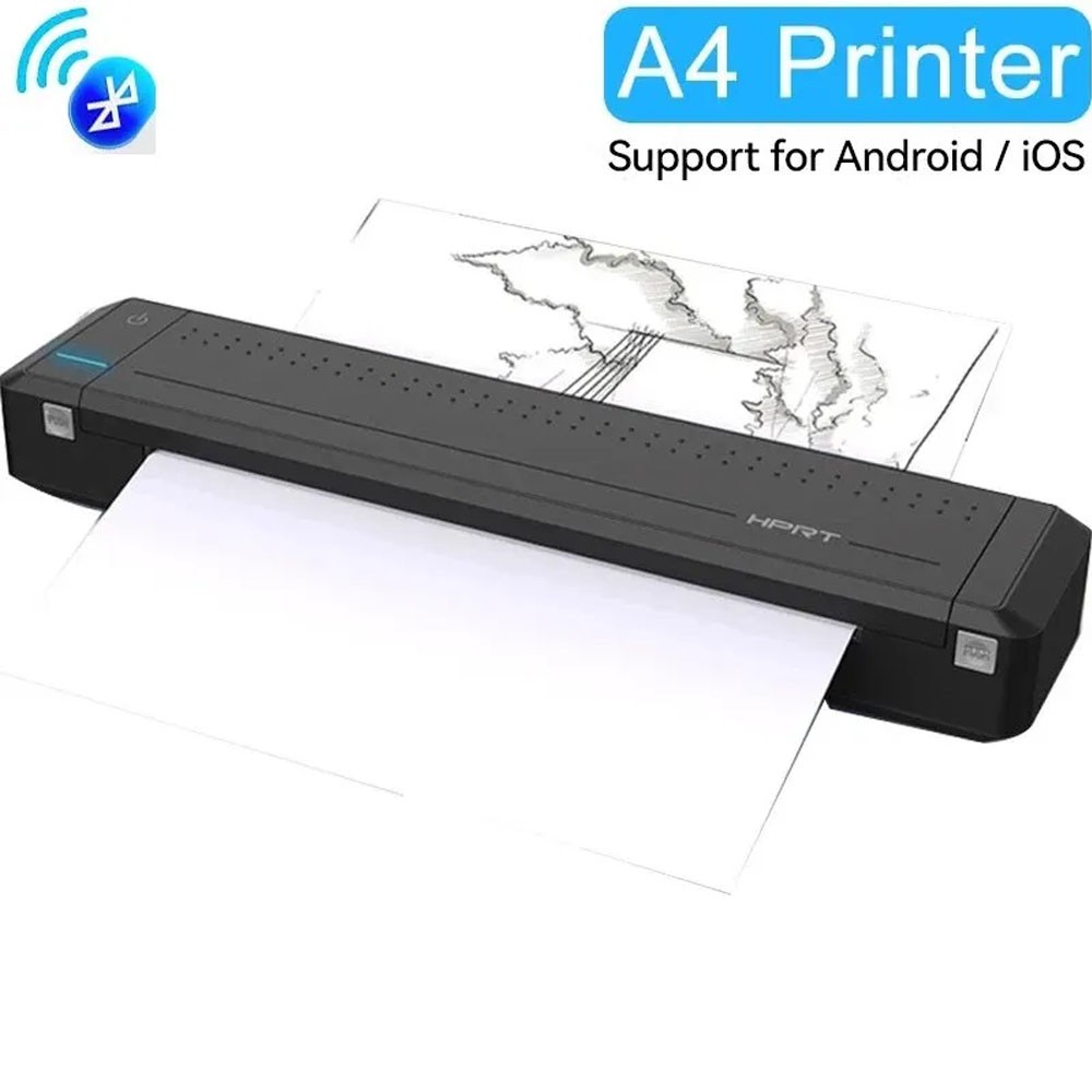 HPRT MT800 Portable Thermal Printer Wireless 8.5″ X 11″ US Letter A4 for Travel