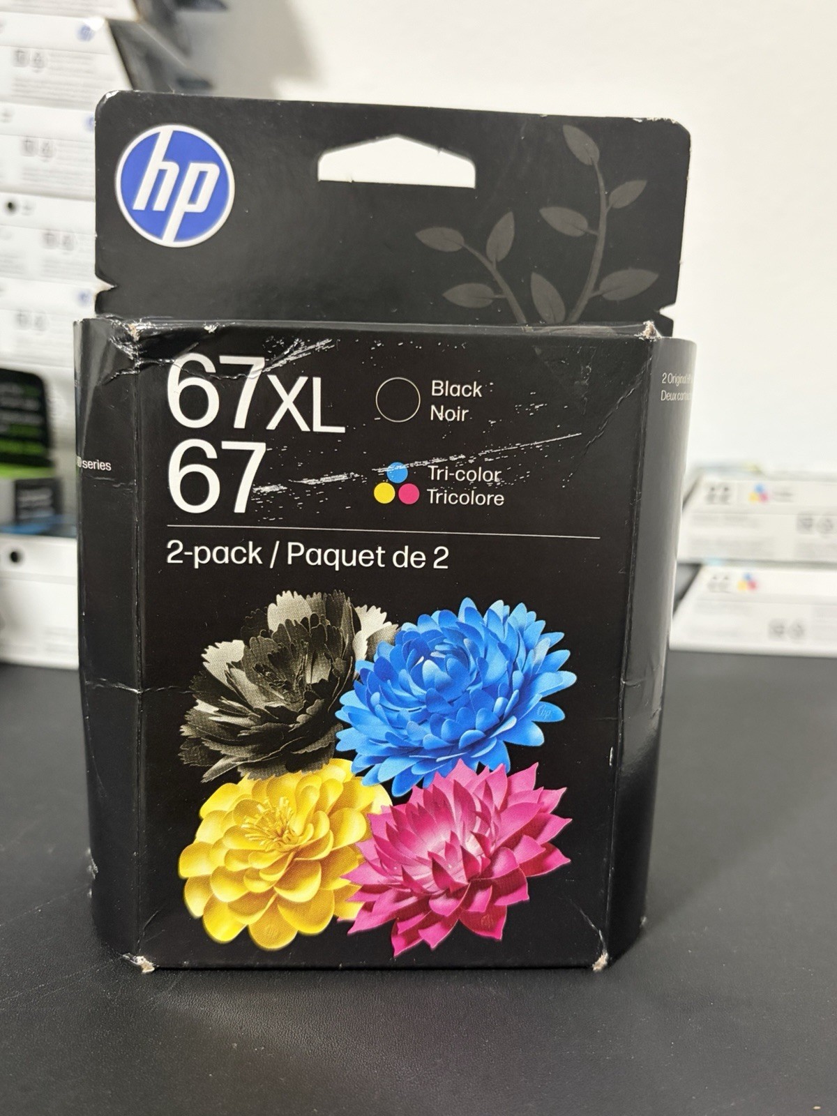 HP 67XL Black 67 Tricolor Ink Set 3YP30AN 3YM57AN 3YM55AN Exp JAN 2028