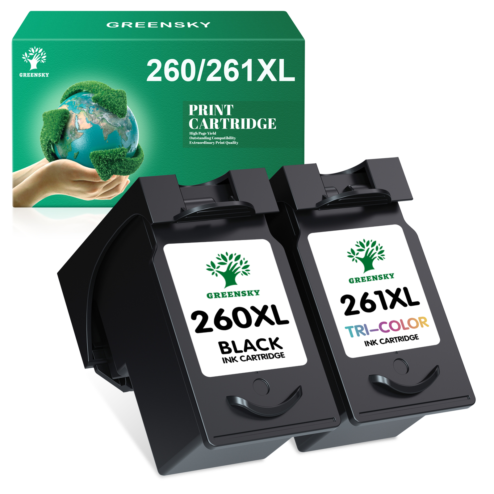 PG-260XL CL-261XL Black Color Ink Compatible For Canon PIXMA TS5320 PIXMA TS6420