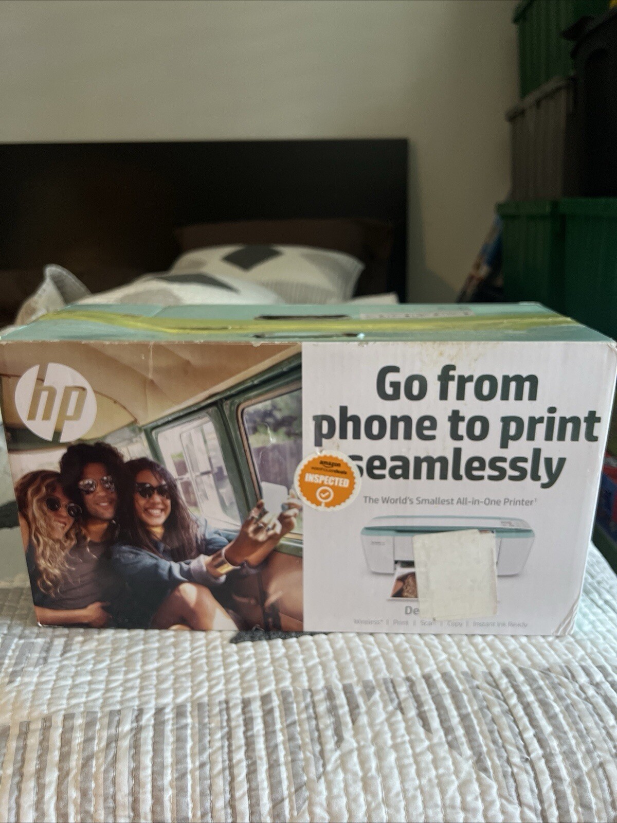 HP Deskjet J9V92A#B1H All-In-One Inkjet Printer – Seagrass