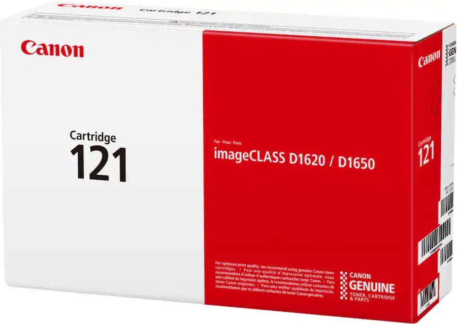 Canon 121 Standard Capacity 3252C001 5,000 Page-Yield Toner Cartridge – Black
