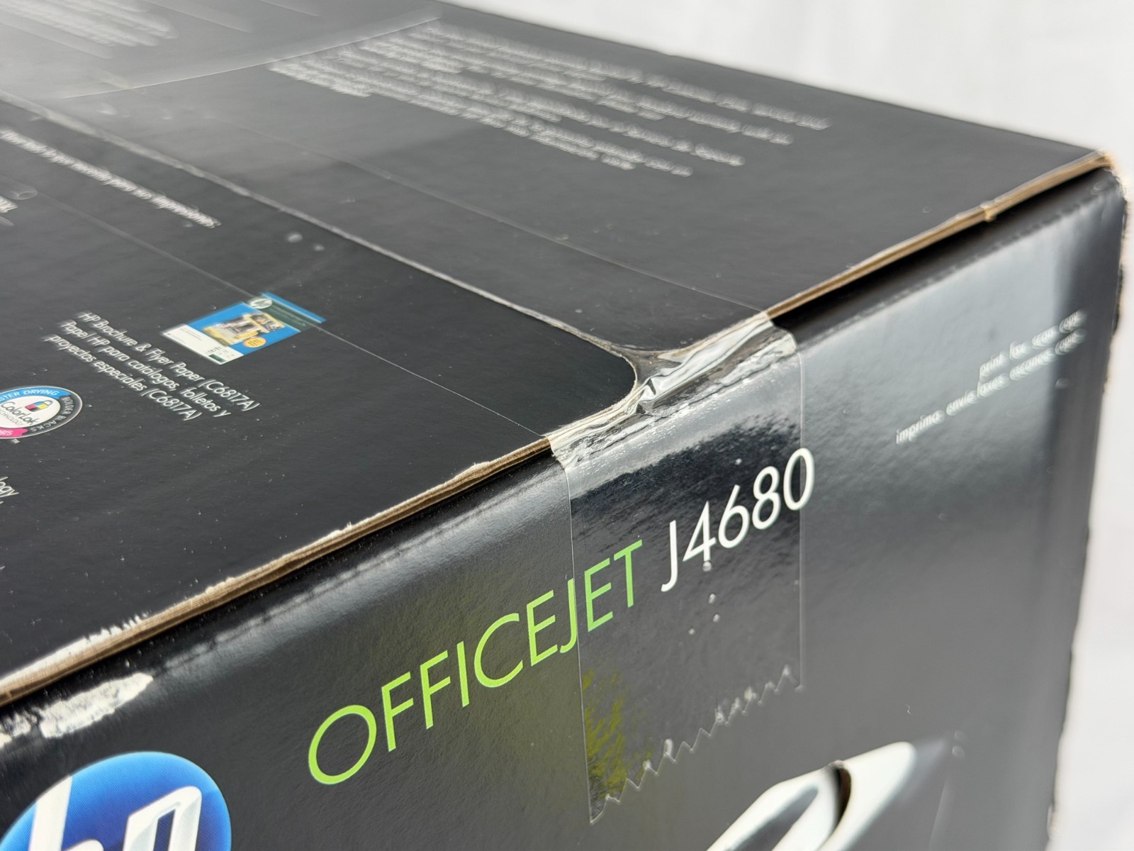 HP Officejet J4680 All-In-One Wireless Color Inkjet Printer Fax Copier Scanner