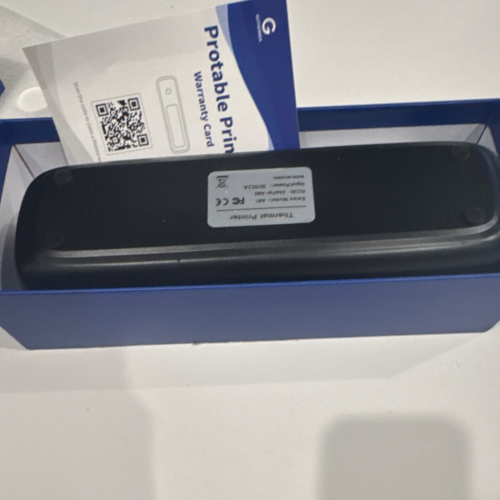 Portable Thermal Printer ZB-668 Wireless A4 203×203 DPI Black & White