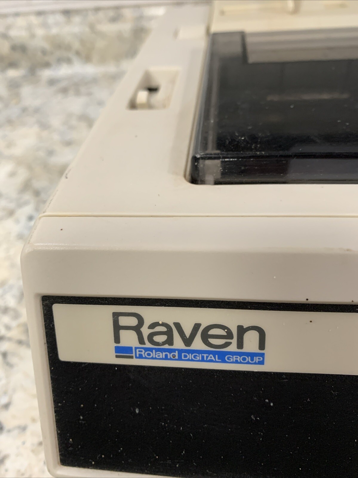 Raven PR-9101 Dot Matrix Multi-Mode Printer With Dust Cover UNTESTED