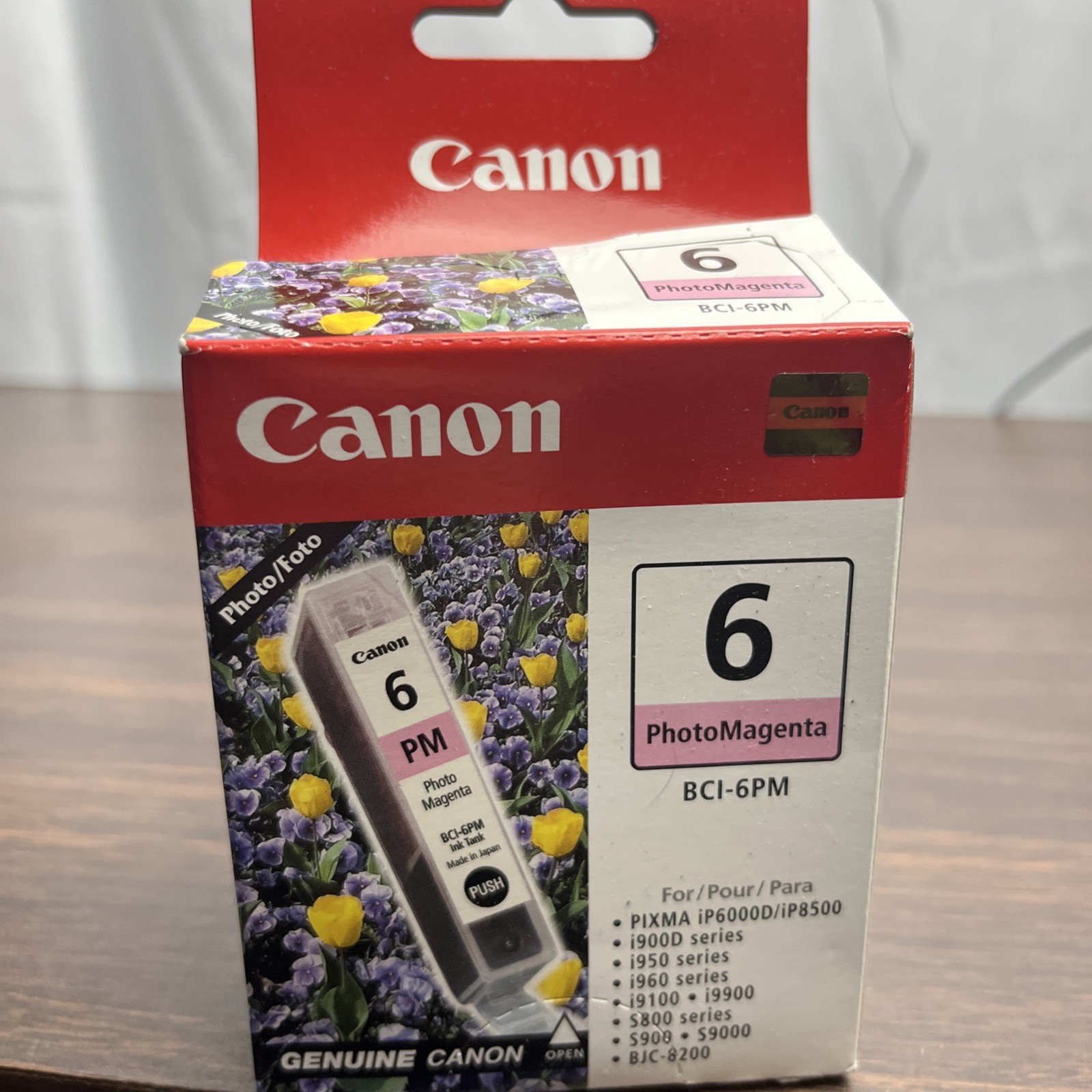 Canon 6 Black Ink Cartridge Tank for Pixma Printers – NIB Genuine OEM