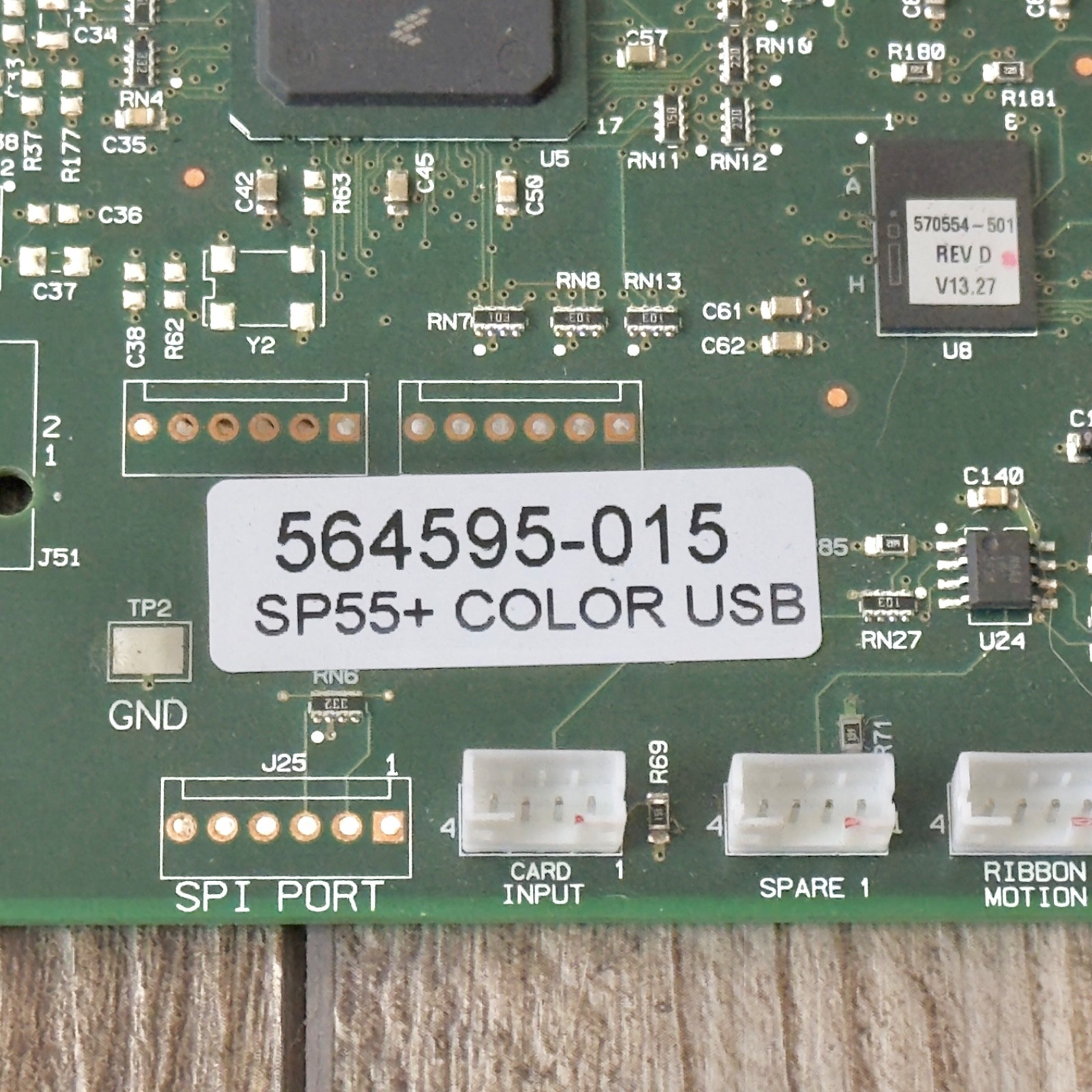 Original Datacard SP55+ Plus Mainboard 564595-015 Printer Part Tested
