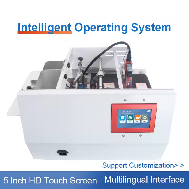 Automatic pagination inkjet printer prints batch number code text label printing