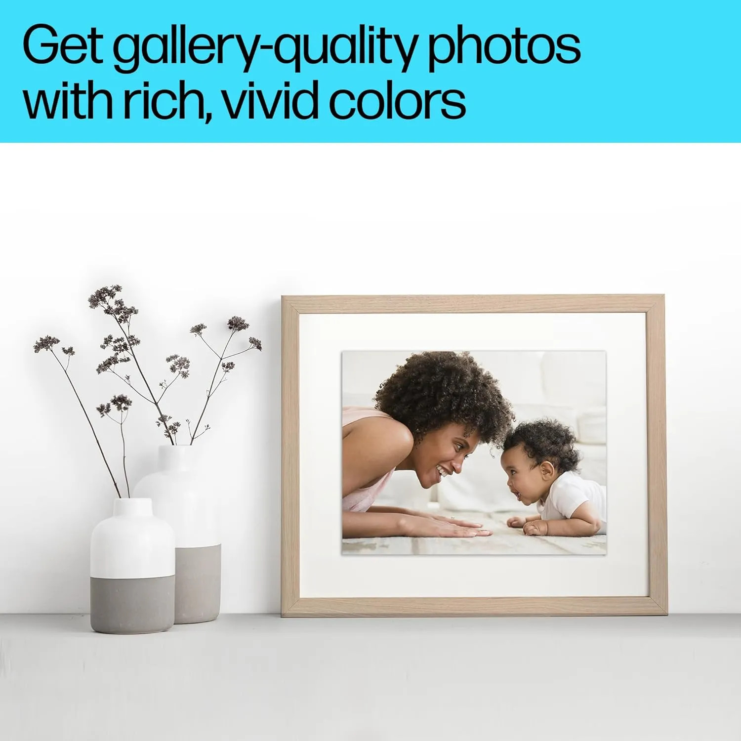 Premium Plus Photo Paper Glossy 8.5×11 Inch 50 Sheets For Inkjet Printers White