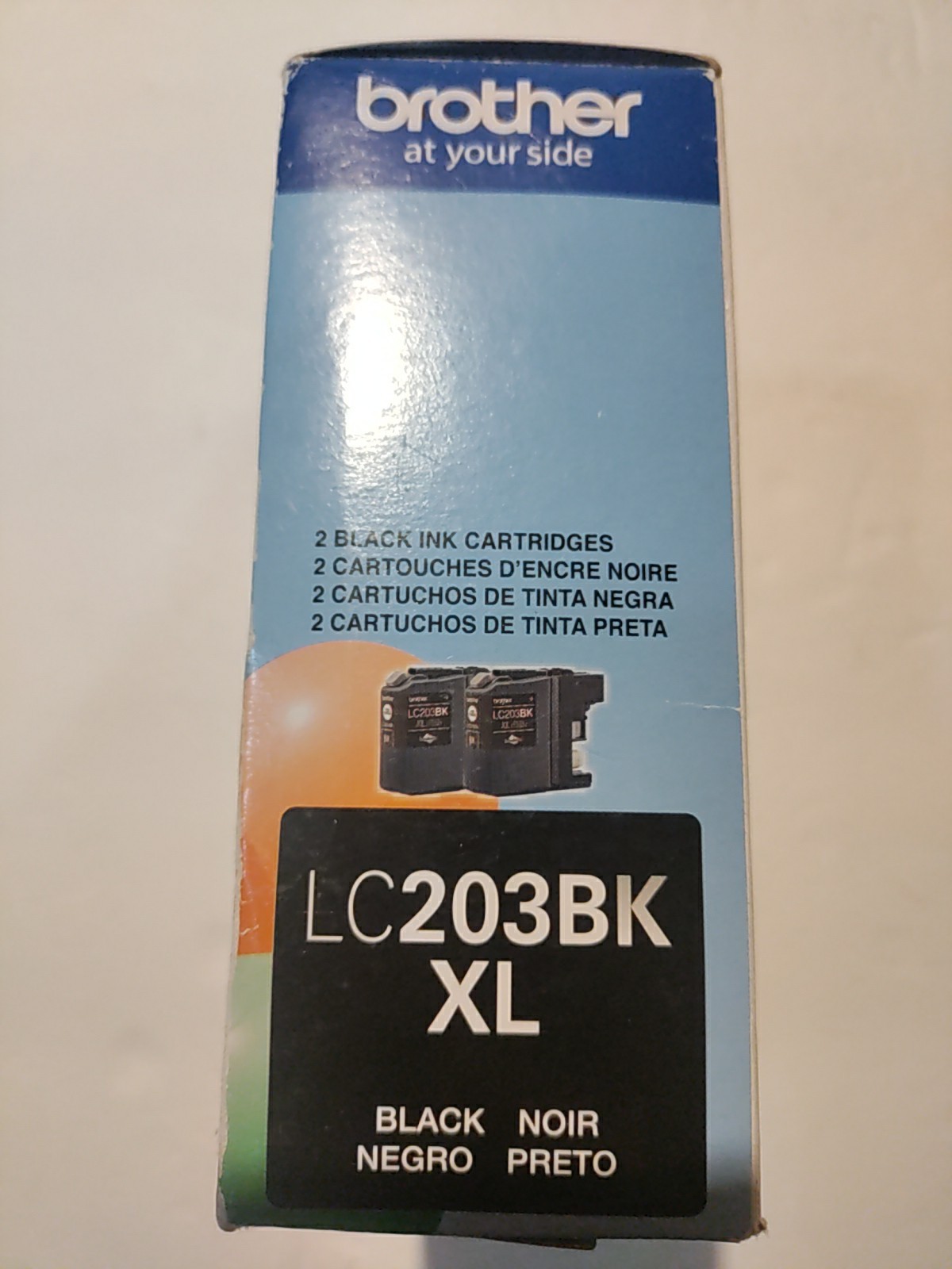OEM Brother LC203BK XL Black Ink Cartridge Genuine NEW Exp 0923