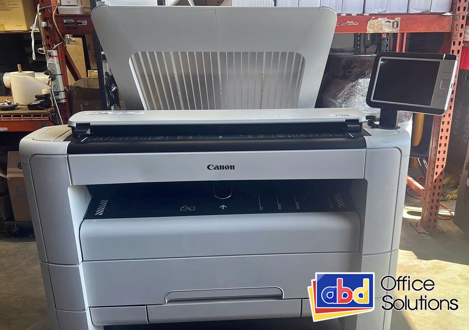 Canon PlotWave 3000 36 Inch Mononochome B/W Laser Wide Format Printer 1 Roll