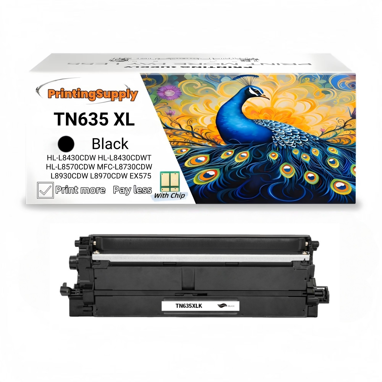 TN635XL Toner for Brother TN635XL HL-L8430CDW HL-L8430CDWT HL-L8570CD L8930CDW
