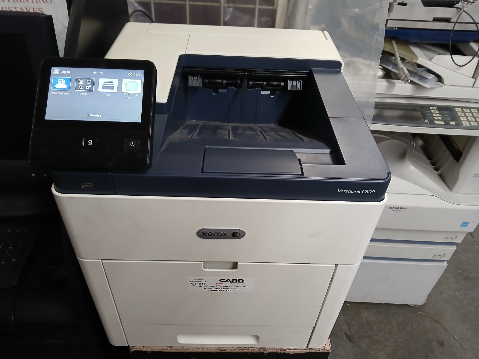 Xerox C600 VersaLink C600/DN Color A4 Legal Laser Printer 55 PPM Tested