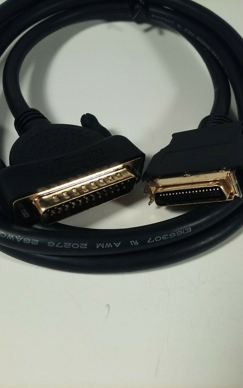 Tripp Lite -Gold Printer Parallel Cable Adapter Model:P608-006 IEEE1284