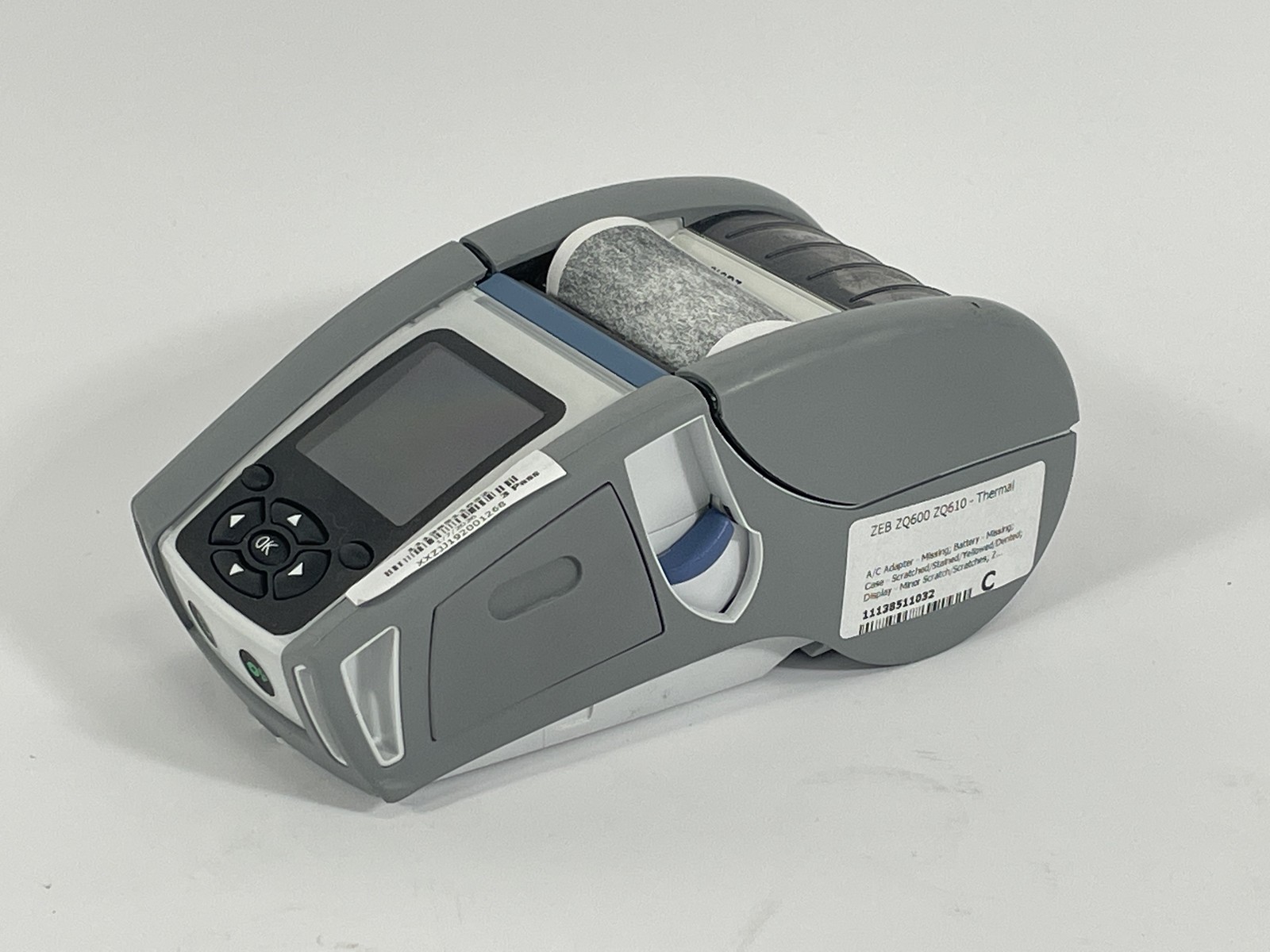 Zebra ZQ610 Direct Thermal Bluetooth Label Printer ZQ61-HUWA000-00 – Light Print