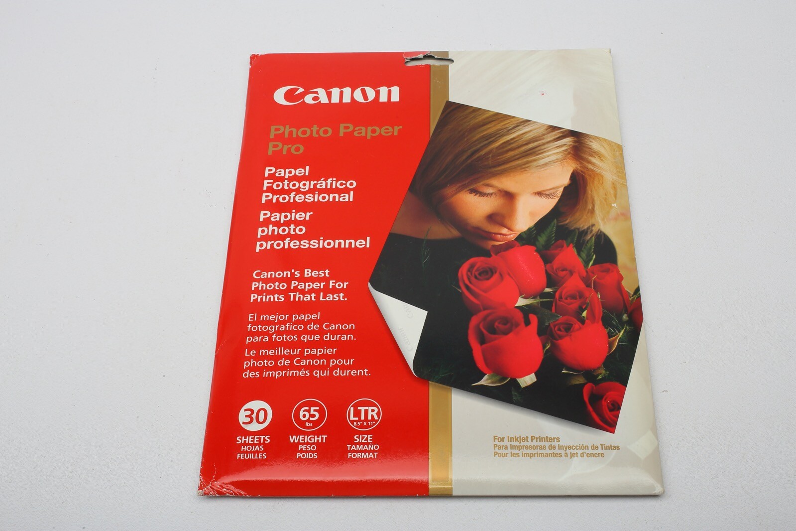 Canon Photo Paper Pro High Gloss Glossy 30 Sheets-8.5×11 Inkjet Paper+Sealed+NEW
