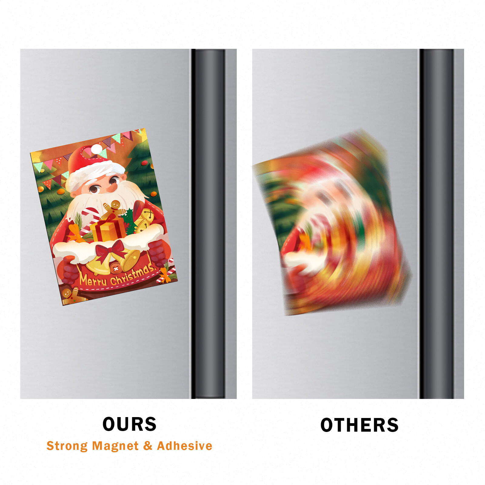 Strong Self Adhesive Magnetic Sheet 4X6 Flexible Magnetic Sheets with Adhesive